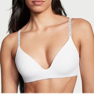 V.S. Lightly Lined wireless bra with logo